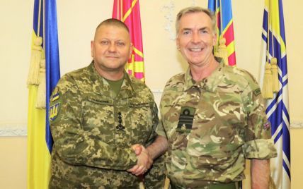 Глава Вооруженных сил Британии встретился с Залужным в Киеве и назвал цель визита