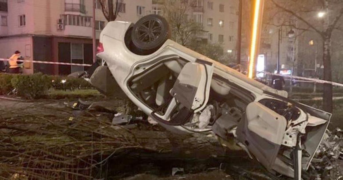 Мажорна ДТП в центрі Києва