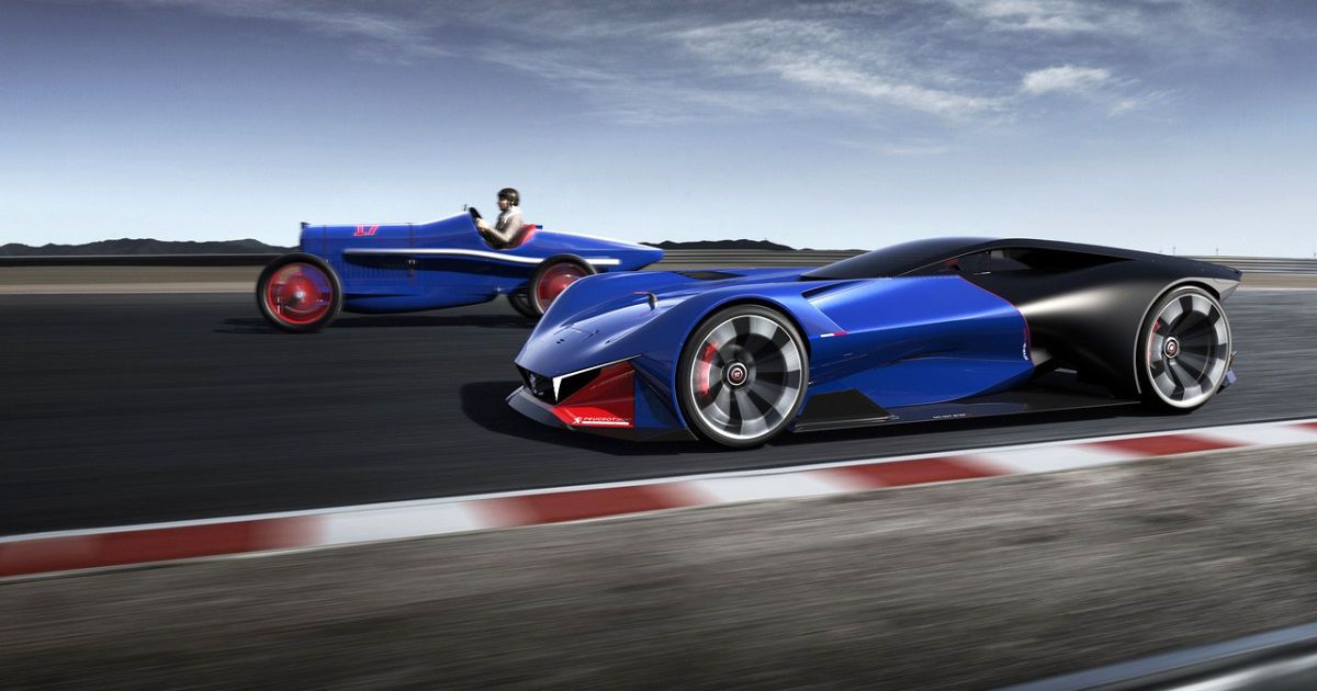 Peugeot разработал 500-сильный гибридный концепт