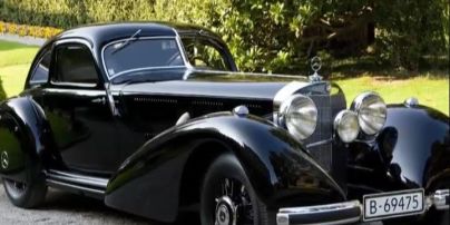 В Киеве засветилось авто, очень похожее на редкий Mercedes 1938 года