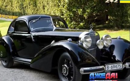 В Киеве засветилось авто, очень похожее на редкий Mercedes 1938 года