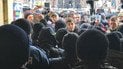 Дело Саакашвили. Под судом произошла потасовка, полетели дымовые шашки