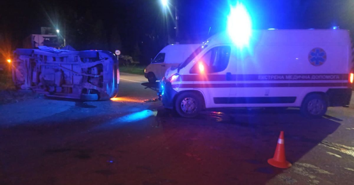 На місці аварії
