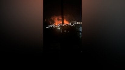 Атаку дронів на НПЗ в Туапсе зняли на відео