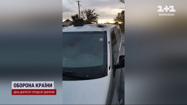 Автомобіль, який евакуював людей
