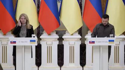 Президенты Украины и Словакии сделали совместное заявление