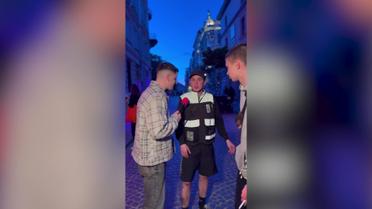 На блогера Николаса Карму напали прямо в центре Львова