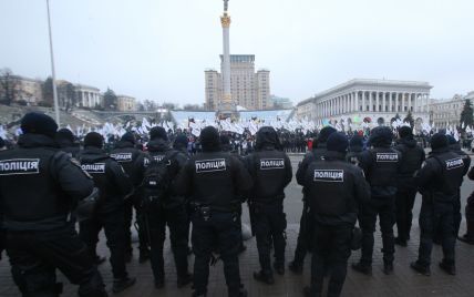 Полиция ограничила движение по центру Киева