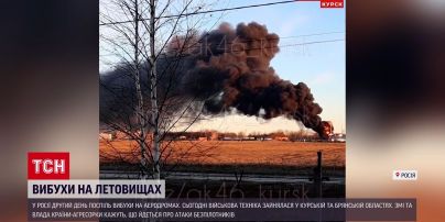 Другий день під ударом: на російських аеродромах горить військова техніка