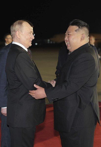 Путін і Кім Чен Ин