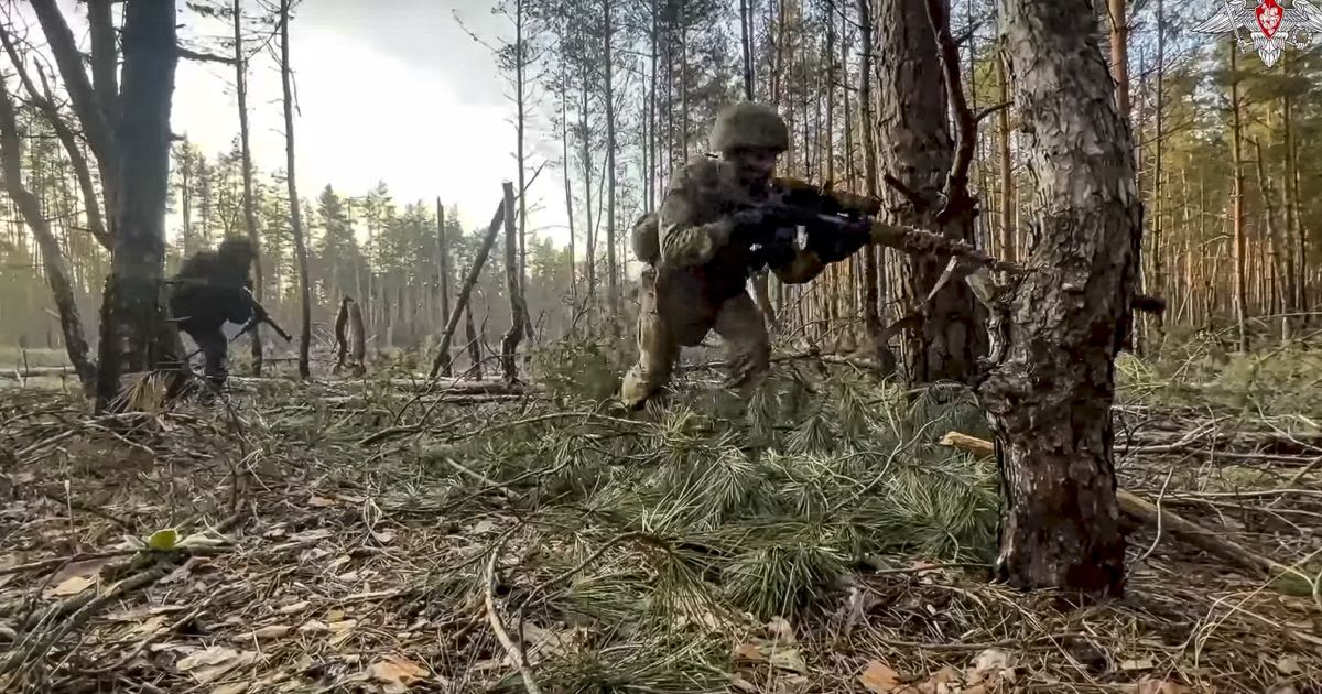 Российские солдаты.