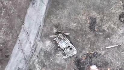 ЗСУ  знищили ворожу БМП на Луганщині