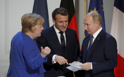 Впервые после аннексии Крыма: FT узнал о желании Меркель и Макрона пригласить Путина на саммит ЕС