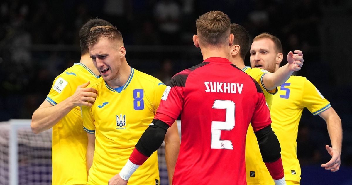 The national team of Ukraine lost to Brazil in the semi-finals of the 2024 Futsal World Cup in a tight fight (video)