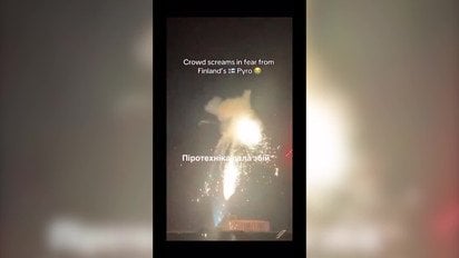 Під час виступу Фінляндії у фіналі «Євробачення-2025» вибухнула піротехніка
