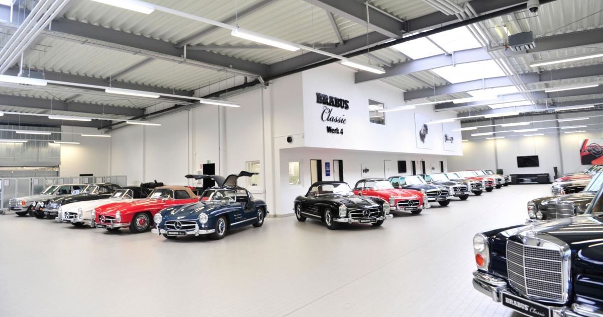 Brabus восстановил семь классических Mercedes-Benz