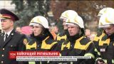 В Киеве определили лучших пожарных Украины
