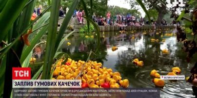 Новини світу: у британському Кантербері відбувся щорічний заплив гумових качечок