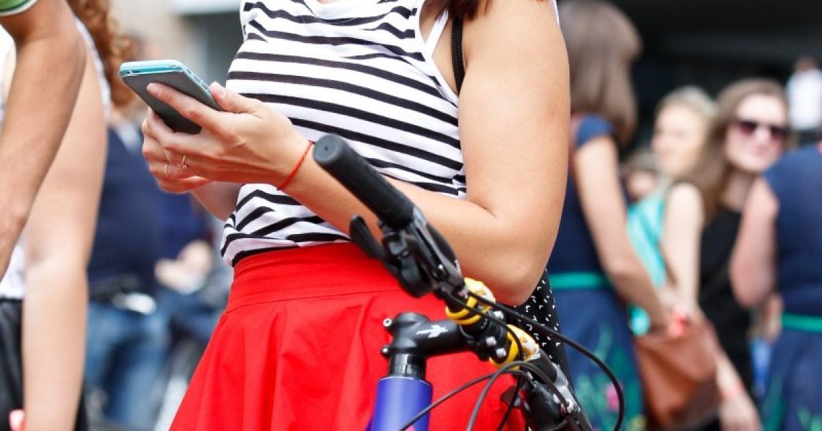 Велопарад дівчат у Києві _1 / © УНІАН