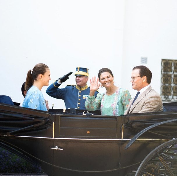 Кронпринцеса Вікторія із сім’єю / © Шведська королівська родина/Instagram