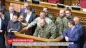 Как депутаты и представители Нацгвардии Верховную Раду захватывали