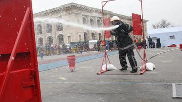 Змагання пожежно-рятувальних служб_2 / © УНІАН