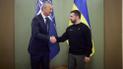Єнс Столтенберг та Володимир Зеленський