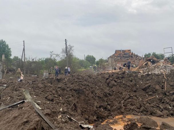 Російська армія зранку 14 червня вдарила ракетами по Краматорську, є жкртви.