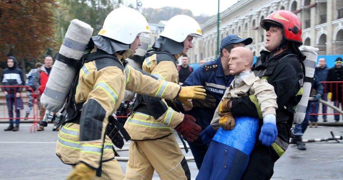 У києві визначали найкращих пожежників україни: до фінішу змагань дійшли не всі