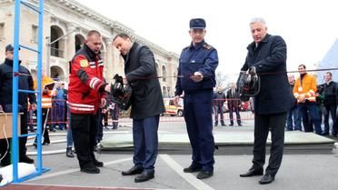 Змагання пожежно-рятувальних служб_7 / © УНІАН