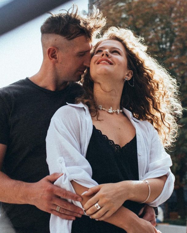 Дмитро Сова та Даша Легейда / © instagram.com/daryaleheida