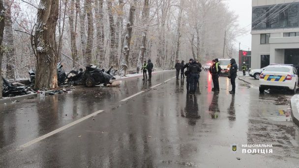В аварии погибли трое парней / © Главное управление Национальной полиции в Черновицкой области