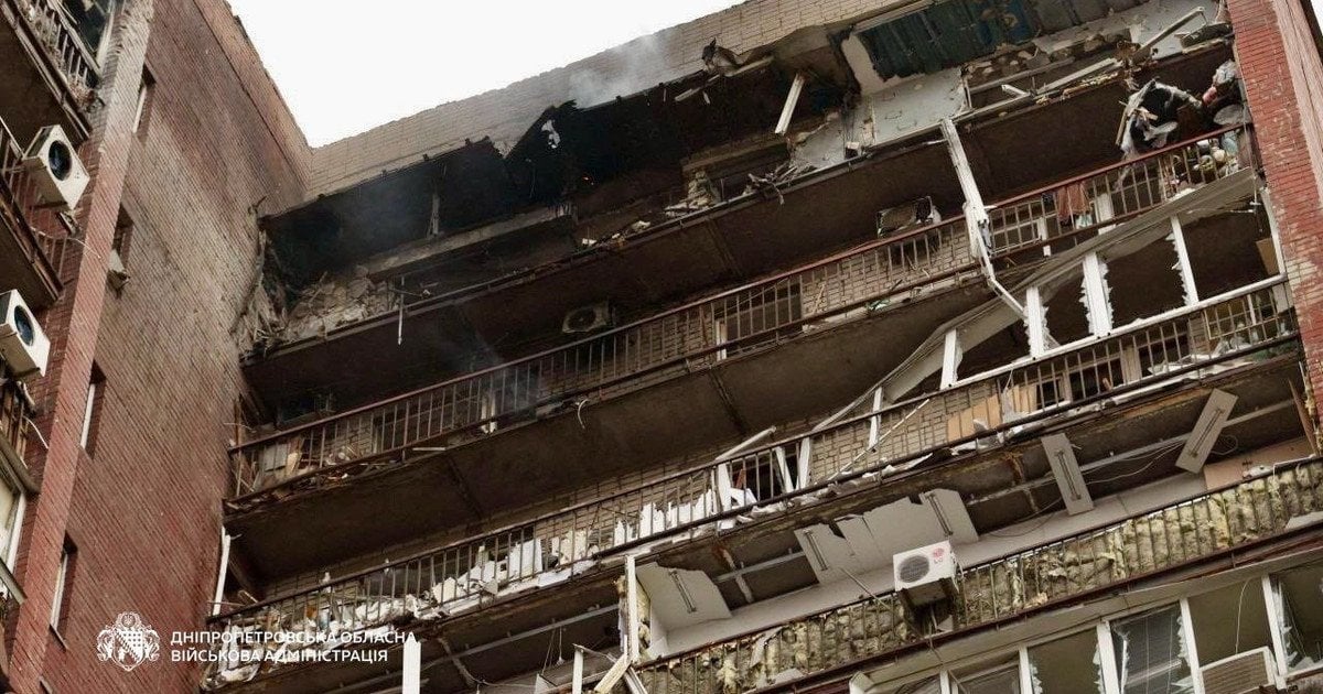 Последствия атаки на Днепр
