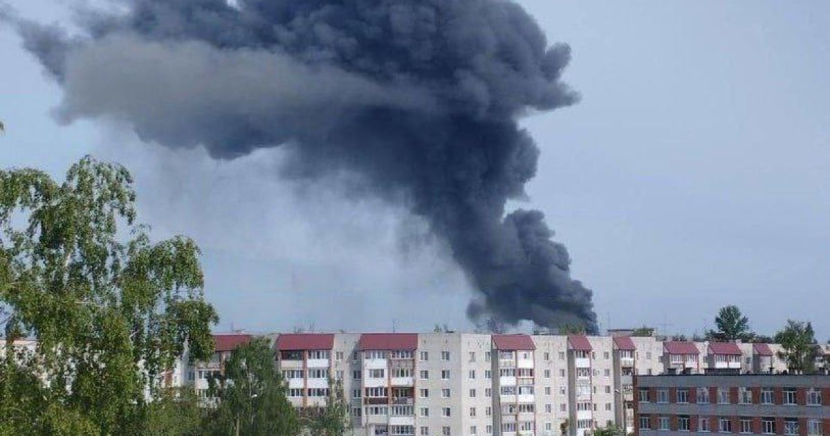 В Брянской области РФ объявили план "Эдельвейс". ФОТО: российские тг-каналы