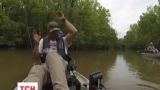 Рыбалка в американском штате Луизиана поймал аллигатора