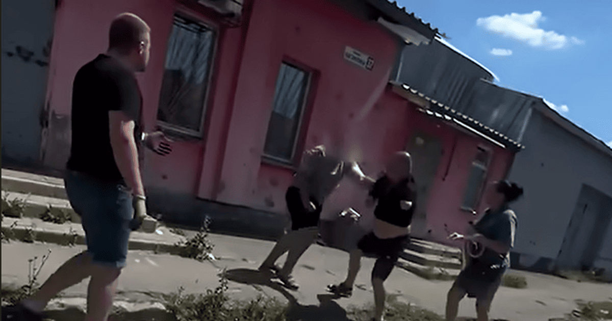 Драка в Полтаве с ветераном войны