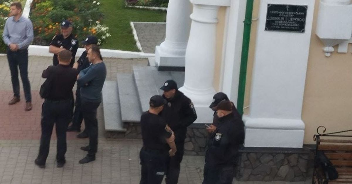 Полиция оцепила Свято-Богоявленский женский монастырь