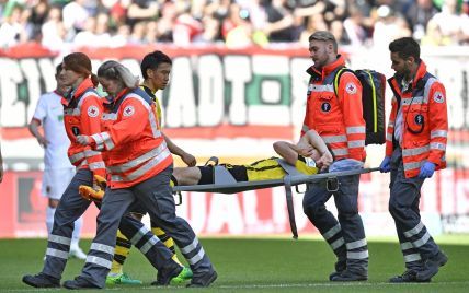 Хавбек "Боруссии" получил тяжелую травму в матче Бундеслиги