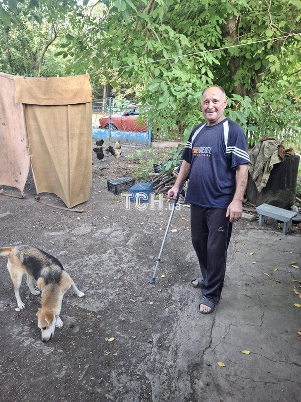 Николай Матвеенко со «штурманом» Жулькой
