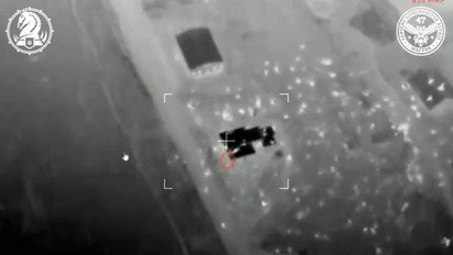 Українські бійці спалили майстерню російських морпіхів