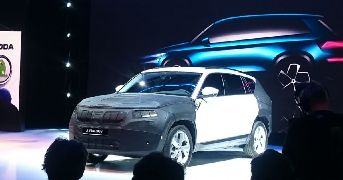 В Праге Skoda представила предсерийный прототип большего вседорожника