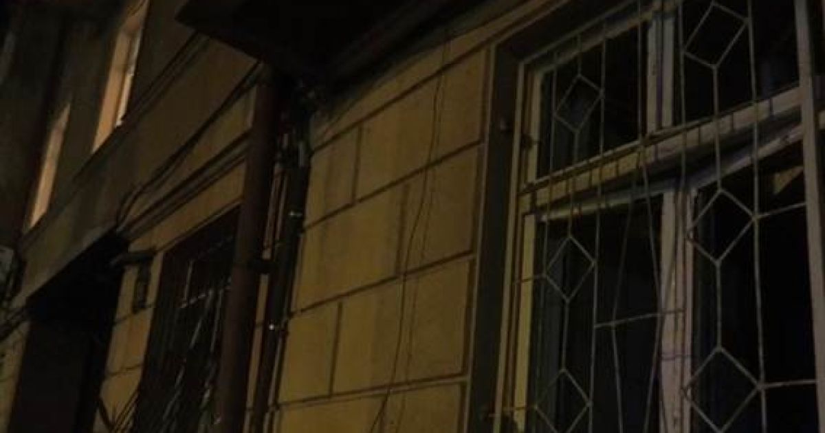 Вибух біля СБУ в Одесі / © Пресс-служба МВД в Одесской области