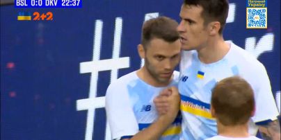 "Базель" Швейцария – "Динамо" Киев – 0:1. Видео гола Караваева (23')