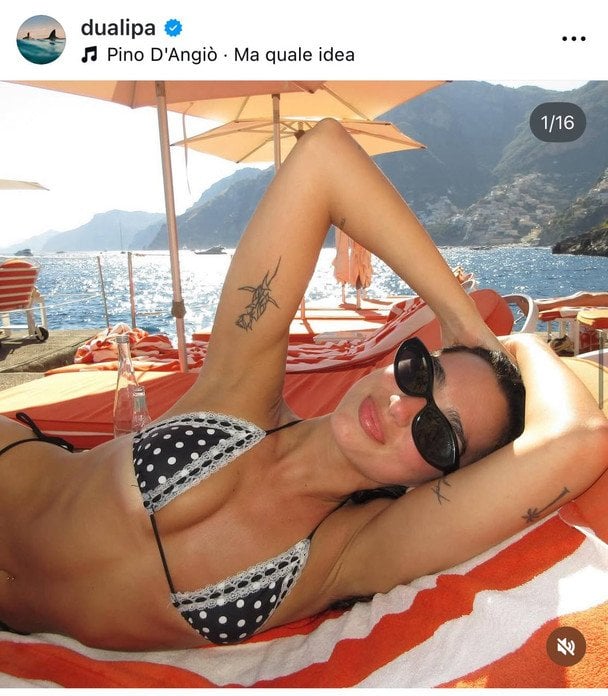 Дуа Липа / © Instagram Дуа Липы