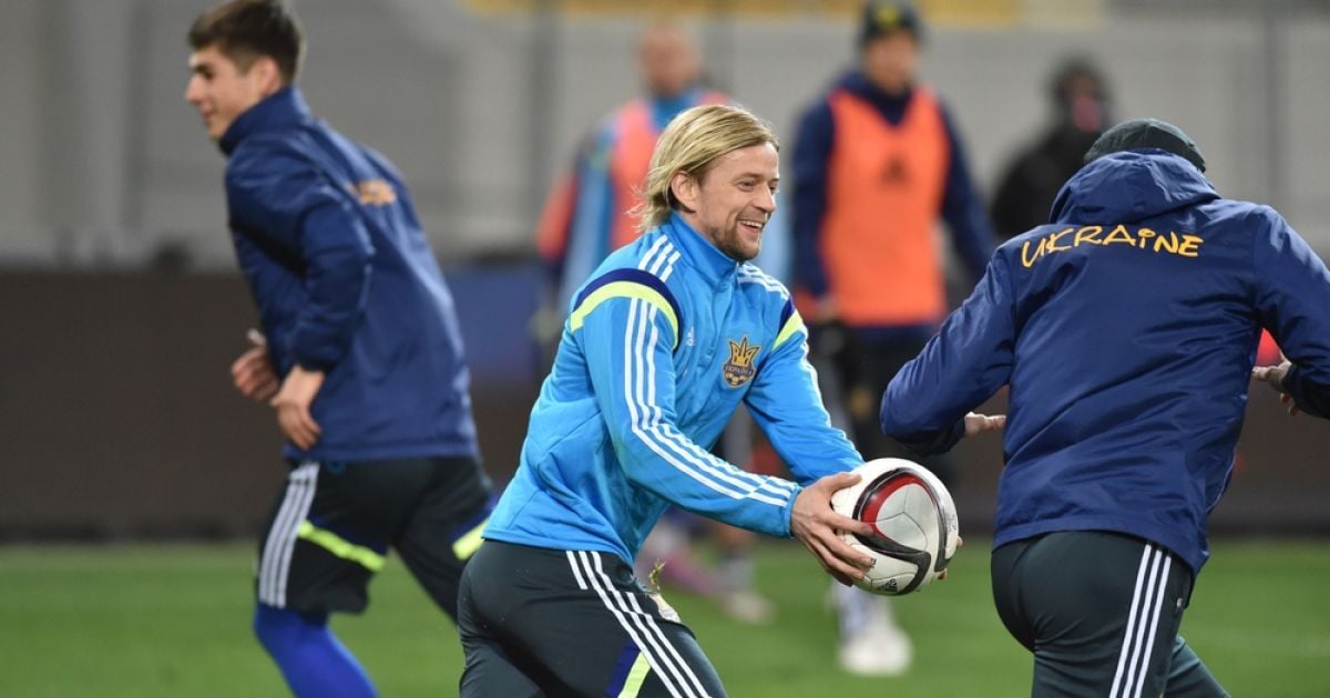 Тренировка сборной Украины во Львове / © ФФУ