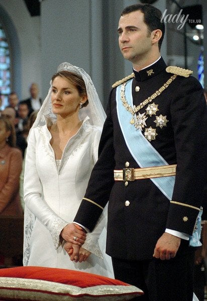 Весілля Летиції Ортіс та принца Феліпе у 2004 році / © Getty Images