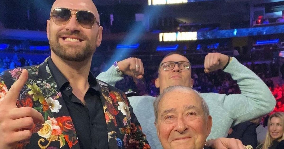 "От***и мои яйца": Фьюри вульгарно унизил Усика на камеру, украинец отреагировал