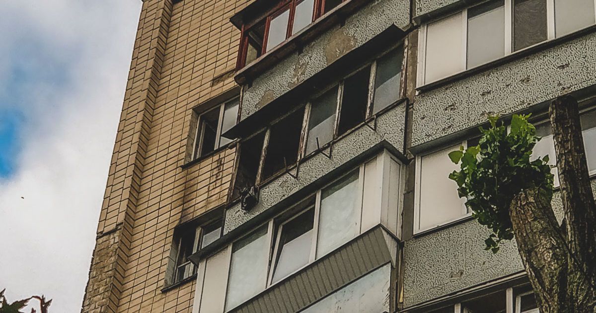 Пожежа на Теремках_2 / © Інформатор