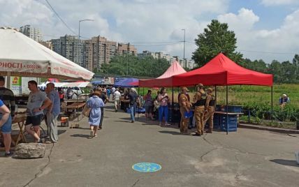 Нарушения на рынках Киева: сомнительные дезинфекторы и не тот микроклимат