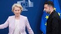 Урсула фон дер Ляєн і Володимир Зеленський